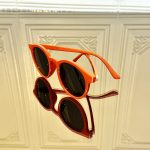 عینک آفتابی گرد نارنجی 79-09