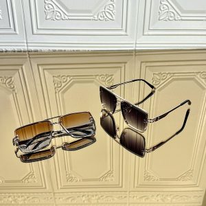 عینک آفتابی دور طلایی 79-20