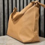کیف تک دسته رنگ کرم