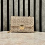 کیف دو زیپ قهوه ای
