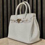 کیف هرمس سفید رنگ
