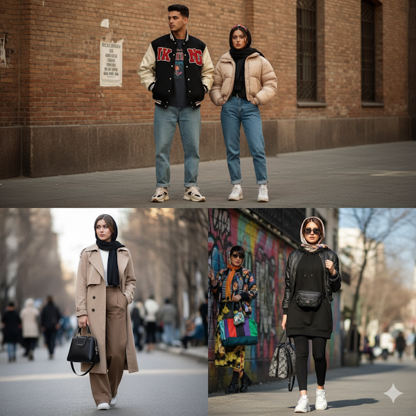 تصویر 3 استایل ترند روز استایل خیابانی