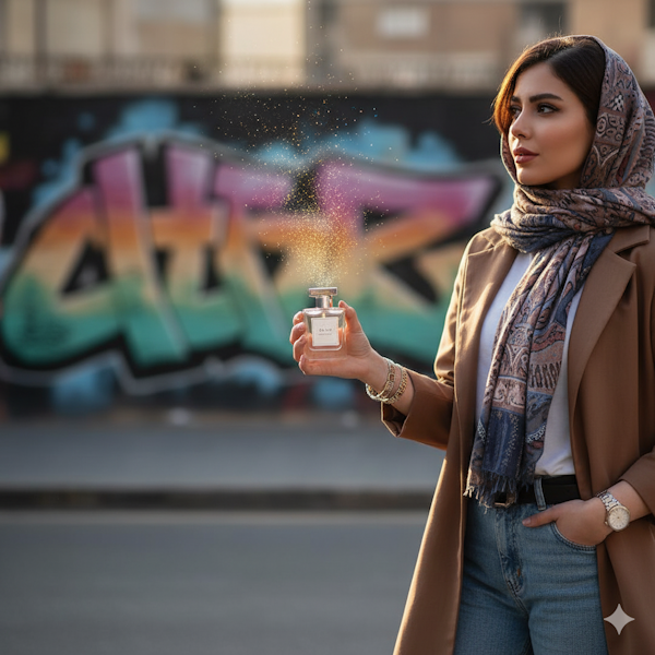 تصویر عطر مناسب استایل خیابانی