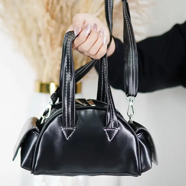 Double handled bag with side pockets 439-54 (2)