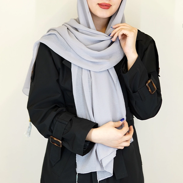Tasseled silk scarf 299 (1)