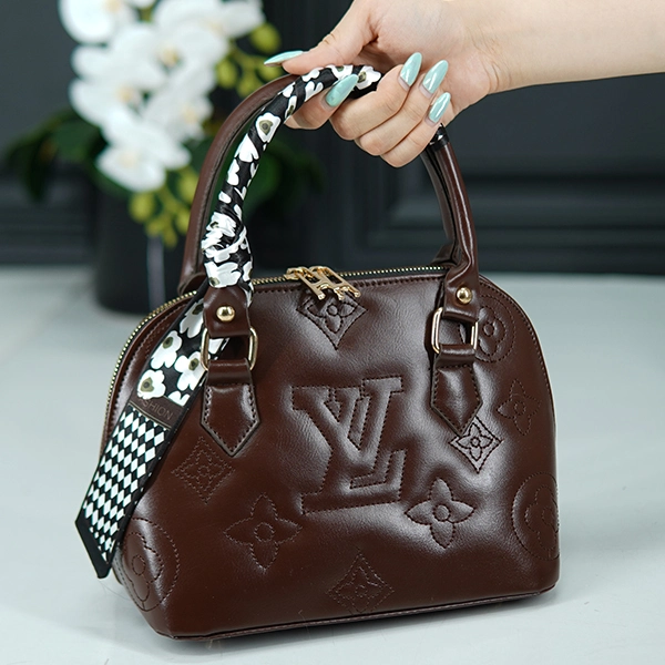 Women's semi-circular embroidered bag 829-1 (1)