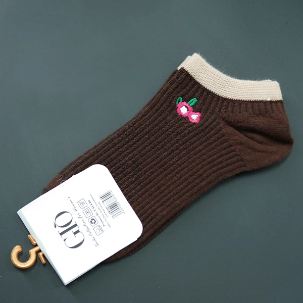 Egan Embroidered Ankle Socks - 99 (4)