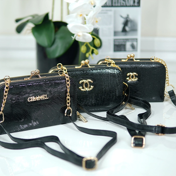 Formal Clasp-Closure Passport Bag - 669-13 (1)
