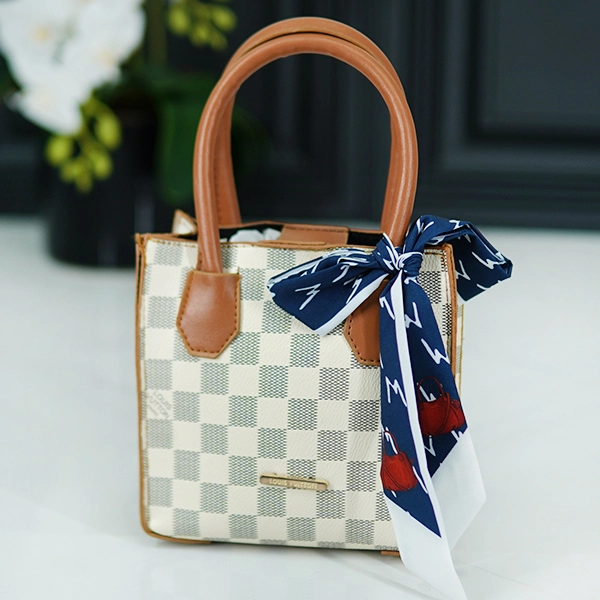 Girls' Boxy Bag with Scarf - 589-15 (1)