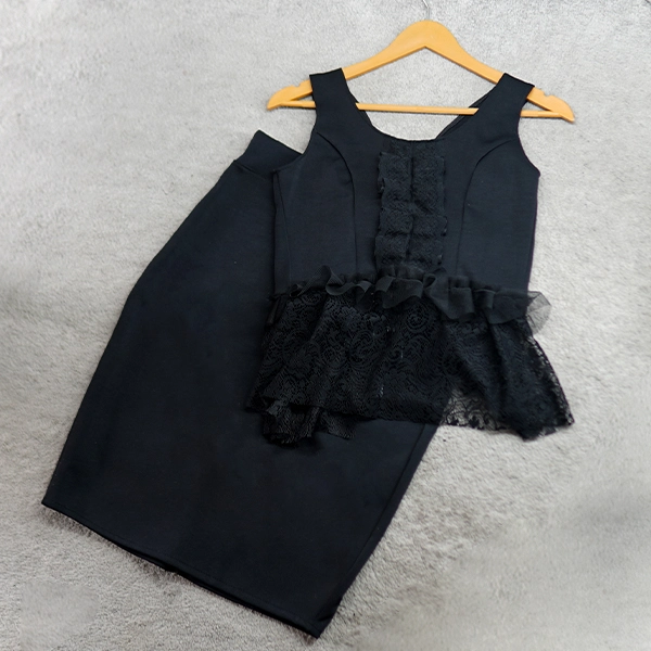 Imported evening skirt crop set 1599 (1)