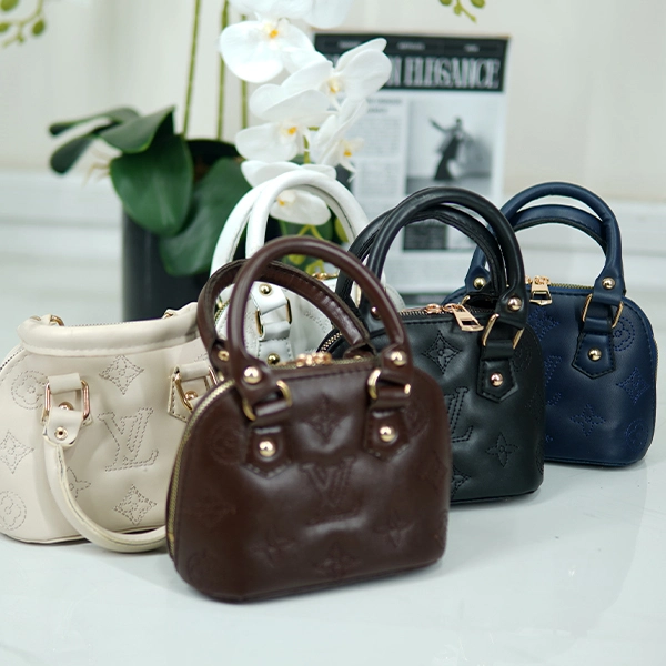 LV-style Embroidered Semi-circular Passport Bag - 739-8 (1)