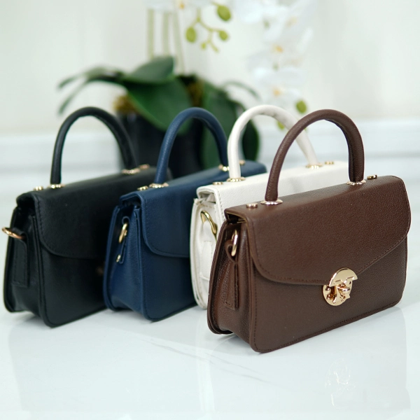 Passport Bag with Flap and Twist Lock - 599-191 (6)