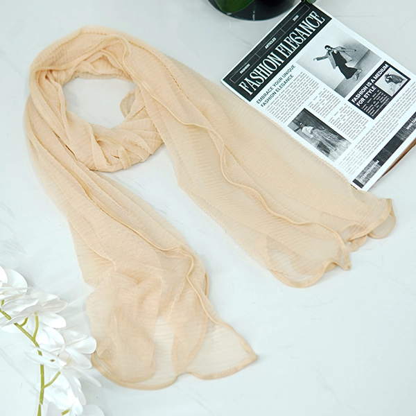 Pleated Tulle Shawl - 279 (1)