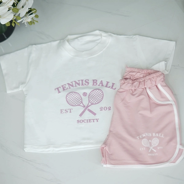 Tennis Ball Colored Crop Shorts - 799 (6)