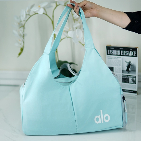 Women's Batwing Style Sports Bag with Shoe Compartment - 899-13 (1)