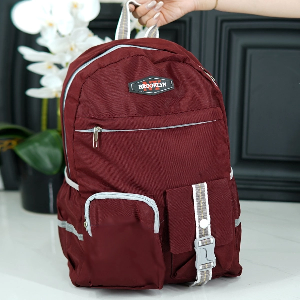 Cherry New York Patterned Backpack - 999-6 (1)