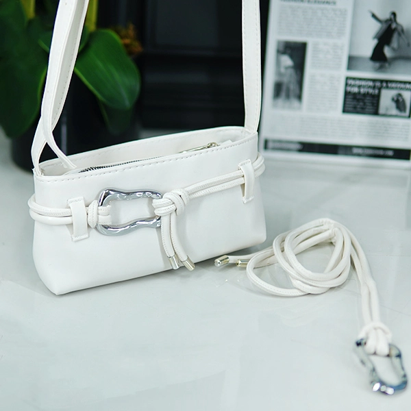 Oval-Hardware Front Passport Bag with Waist Strap (Model 499-598) (1)