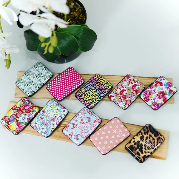 Imported Patterned Card Holder - 199-800 (2)